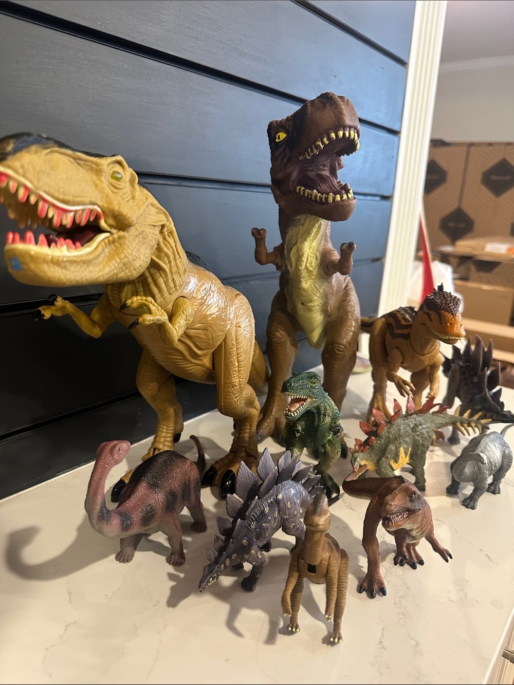 Assorted lot of 11  Dinosaur Toy Figures - Kids Toys